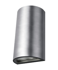 OSRAM LED Außenwandleuchte, 3000K, UpDown-Wandleuchte, 1050lm, 12W, Aluminium, IP44, IK03, breitstrahlend, mit Montagezubehör