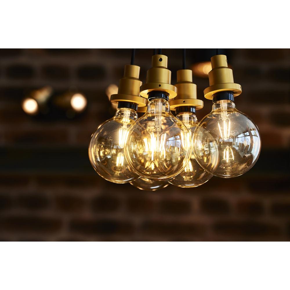 OSRAM VINTAGE 1906® LED Lampe LED CLASSIC A 4W 820 Gold E27, 300 lm, 2000 K, Warm Comfort Light-LEDVANCE Shop