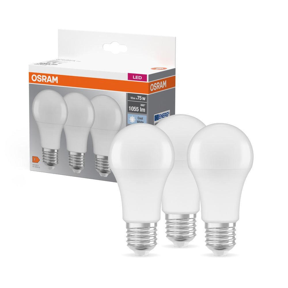 OSRAM LED BASE Classic A 10W 840 matt E27
