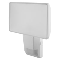 OSRAM LED-Strahler Flutlicht mit Sensor, 27W, neutralweiß, 3000lm, IP55, schwenkbar, für Außenbereiche, Parkplätze und Eingangsbereiche