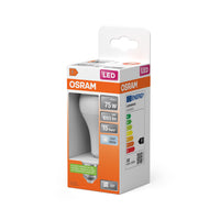 OSRAM LED LAMP WITH CLASSIC A in A-Form, LED-Lampe, Matt, 10 W, (ex 75 W), 1055 lm, Kaltweiß, 4000 K, 15000 h, CRI 80