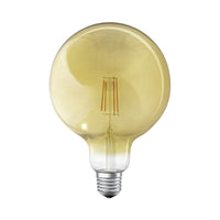 LEDVANCE SMART+ WiFi Filament Globe Dimmable , LED-Lampe, Bleifreies Glas, Gold, 6 W, (ex 53 W), 680 lm, Warmweiß, 2400 K, Wifi, Smartspeaker-Kompatibel, Dimmbar