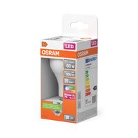 OSRAM LED Retrofit RGBW lamps with remote control in A-Form, LED-Lampe, Matt, 9,7 W, (ex 60 W), 806 lm, Warmweiß, 2700 K, Dimmbar, 25000 h, CRI 80, Fernbedienung