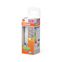 OSRAM LED PCR CLASSIC STICK LAMP in Stick-Form, LED-Lampe, Matt, 8,5 W, (ex 60 W), 806 lm, Warmweiß, 2700 K, 15000 h, CRI 80