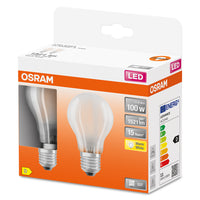 OSRAM LED Lampe LED Retrofit CLASSIC A 11W 827 Frosted E27, 1521 lm, 2700 K, Warmweiß-LEDVANCE Shop
