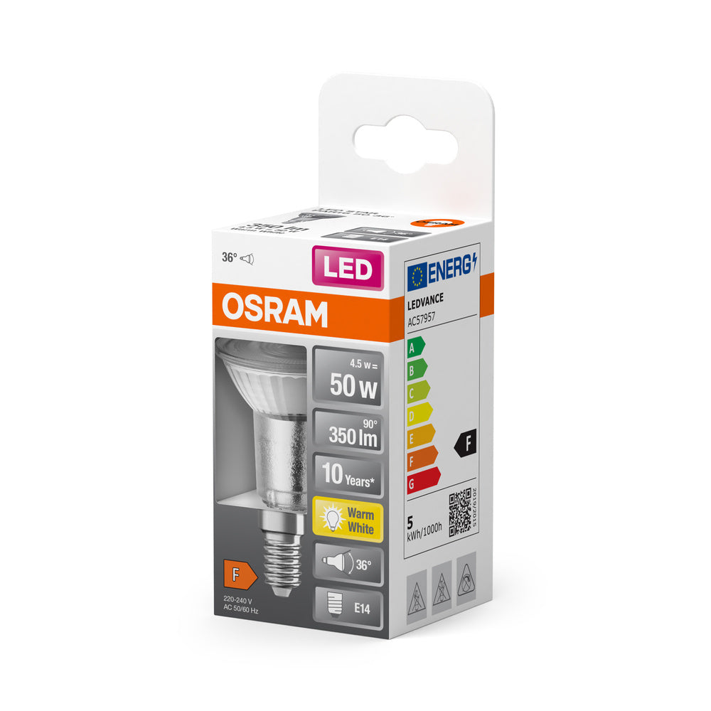 OSRAM LED Lampe LED STAR PAR16 4.5W 827 E14, 350 lm, 2700 K, Warmweiß-LEDVANCE Shop