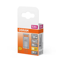 OSRAM LED Stiftsockellampe PIN 12 V 1.5W 827 Clear G4, 200 lm, 2700 K, Warmweiß-LEDVANCE Shop