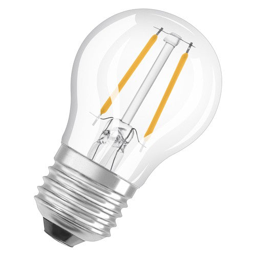 OSRAM FILAMENT LED-Lampe LED SUPERSTAR+ CL P FIL 40 dim 3,4W/940 E27 CRI90 BOX , Warmweiß-Leuchtmittel-LEDVANCE Shop
