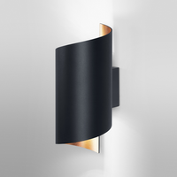 LEDVANCE Wifi SMART+ ORBIS TWIST LED Wandleuchte 23x12,7cm Tunable Weiß 12W / 3000-6500K schwarz-Wandleuchten-LEDVANCE Shop
