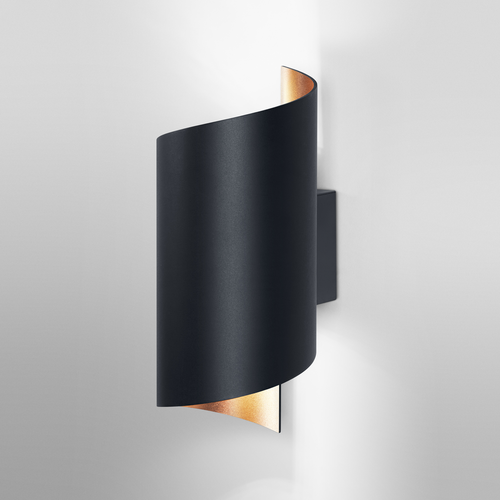 LEDVANCE Wifi SMART+ ORBIS TWIST LED Wandleuchte 23x12,7cm Tunable Weiß 12W / 3000-6500K schwarz-Wandleuchten-LEDVANCE Shop