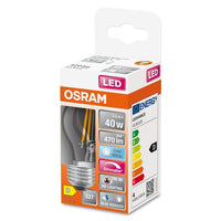 OSRAM FILAMENT LED-Lampe LED SUPERSTAR+ CL P GL FR 40 dim 3,4W/927 E27 CRI90 BOX, E27 , Kaltweiß-Leuchtmittel-LEDVANCE Shop