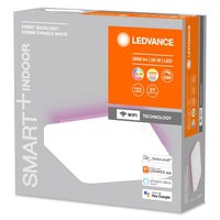 LEDVANCE Wifi SMART+ ORBIS BACKLIGHT LED Deckenleuchte RGBW mehrfarbig 35x35cm Tunable Weiß 28W / 3000-6500K weiß-Deckenleuchten-LEDVANCE Shop