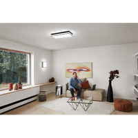 LEDVANCE Wifi SMART+ ORBIS MAGNET LED Deckenleuchte 30x30cm Tunable Weiß 26W / 3000-6500K schwarz-Deckenleuchten-LEDVANCE Shop