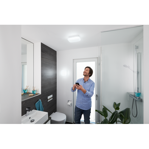 LEDVANCE Wifi SMART+ ORBIS LED AQUA Bad Deckenleuchte 20x20cm Tunable Weiß 12W / 3000-6500K-Deckenleuchten-LEDVANCE Shop
