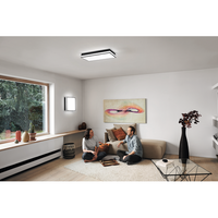 LEDVANCE Wifi SMART+ ORBIS MAGNET LED Deckenleuchte 45x45cm Tunable Weiß 42W / 3000-6500K schwarz-Deckenleuchten-LEDVANCE Shop
