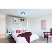 LEDVANCE Wifi SMART+ ORBIS BACKLIGHT LED Deckenleuchte RGBW mehrfarbig 35cm Tunable Weiß 28W / 3000-6500K schwarz-Deckenleuchten-LEDVANCE Shop