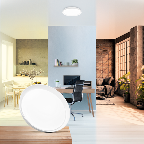 LEDVANCE Wifi SUN@HOME ORBIS PLATE Deckenleuchte 43cm 26W / 2200-5000K-Deckenleuchten-LEDVANCE Shop