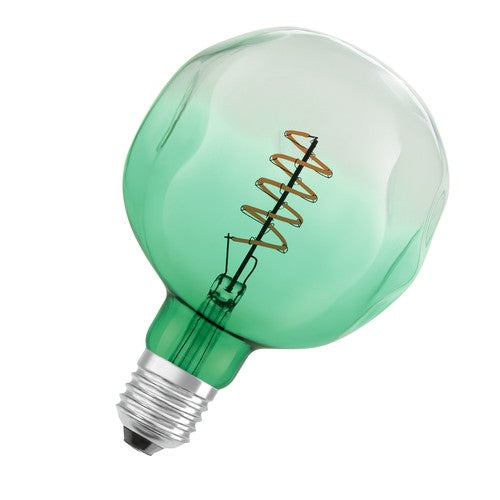 OSRAM Vintage 1906 LED-Lampe, Grüne Tönung, 4,5W, 180lm , Warmweiß , E27-Leuchtmittel-LEDVANCE Shop