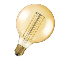OSRAM Vintage 1906 LED-Lampe, Gold-Tönung, 8,8W, 806lm , Warmweiß , E27-Leuchtmittel-LEDVANCE Shop