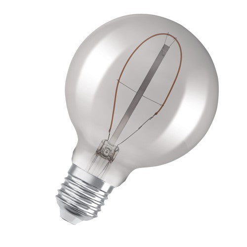 OSRAM Vintage 1906 LED-Lampe, Smoke-Tönung, 3,4W, 100lm , Warmweiß , E27-Leuchtmittel-LEDVANCE Shop