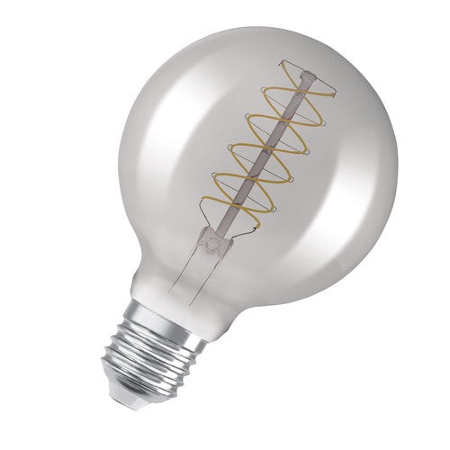 OSRAM Vintage 1906 LED-Lampe, Smoke-Tönung, 7,8W, 360lm , Warmweiß , E27-Leuchtmittel-LEDVANCE Shop