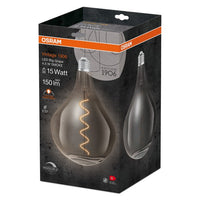 OSRAM Vintage 1906 LED-Lampe, Smoke-Tönung, 4,5W, 150lm , Warmweiß , E27-Leuchtmittel-LEDVANCE Shop