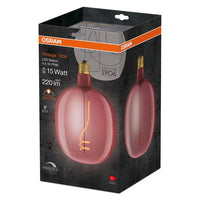 OSRAM Vintage 1906 LED-Lampe, Pinke Tönung, 4,5W, 220lm , Warmweiß , E27-Leuchtmittel-LEDVANCE Shop