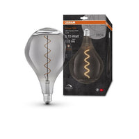 OSRAM Vintage 1906 LED-Lampe, Smoke-Tönung, 4,5W, 150lm , Warmweiß , E27-Leuchtmittel-LEDVANCE Shop