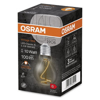 OSRAM Vintage 1906 LED-Lampe Classic A, Smoke-Tönung, 3,4W, 100lm-Leuchtmittel-LEDVANCE Shop