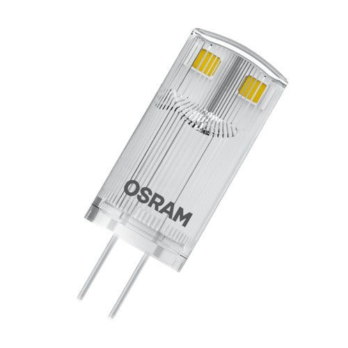 OSRAM LED Base Stiftsockellampe LED Lampe 12V (ex 10W) 0,90W / 2700K Warmweiß PIN G4 3er Pack-Leuchtmittel-LEDVANCE Shop