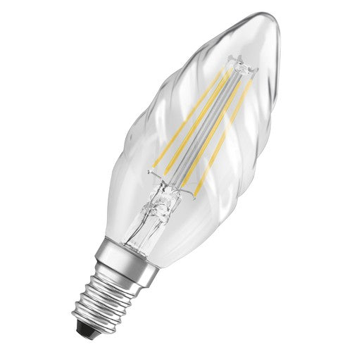 OSRAM Dimmbare LED-Lampe LED SUPERSTAR+ CL BW FIL 40 dim 3,4W/940 E14 CRI90 BOX , Kaltweiß-Leuchtmittel-LEDVANCE Shop