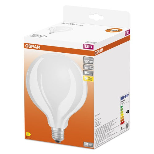OSRAM Retrofit Classic GLOBE125 LED Lampe (ex 100W) 11W / 2700K Warmweiß E27-Leuchtmittel-LEDVANCE Shop