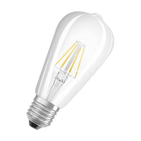 OSRAM Dimmbare FILAMENT LED-Lampe LED SUPERSTAR+ CL Edison FIL 60 dim 5,8W/927, CRI90 E27-Leuchtmittel-LEDVANCE Shop