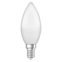 OSRAM LED Base LED Lampe Kerzenform matt (ex 40W) 5,5W / 2700K Warmweiß E14 4er Pack-Leuchtmittel-LEDVANCE Shop