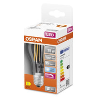 OSRAM Retrofit Classic A LED Lampe dimmbar (ex 75W) 9W / 4000K Kaltweiß E27-Leuchtmittel-LEDVANCE Shop