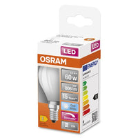 OSRAM Retrofit Classic P LED Lampe matt dimmbar (ex 60W) 6,5W / 4000K Kaltweiß E14-Leuchtmittel-LEDVANCE Shop