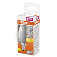 OSRAM Retrofit Classic B LED Lampe Kerzenform (ex 60W) 6W / 2700K Warmweiß E14-Leuchtmittel-LEDVANCE Shop