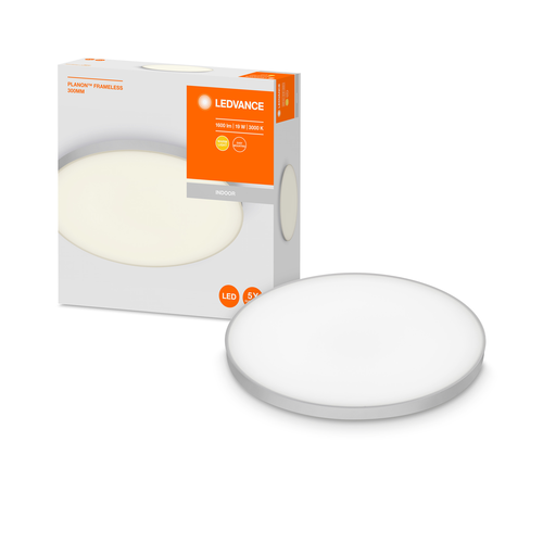 LEDVANCE Planon Frameless Deckenleuchte Round 300mm 19W 3000K-Deckenleuchten-LEDVANCE Shop